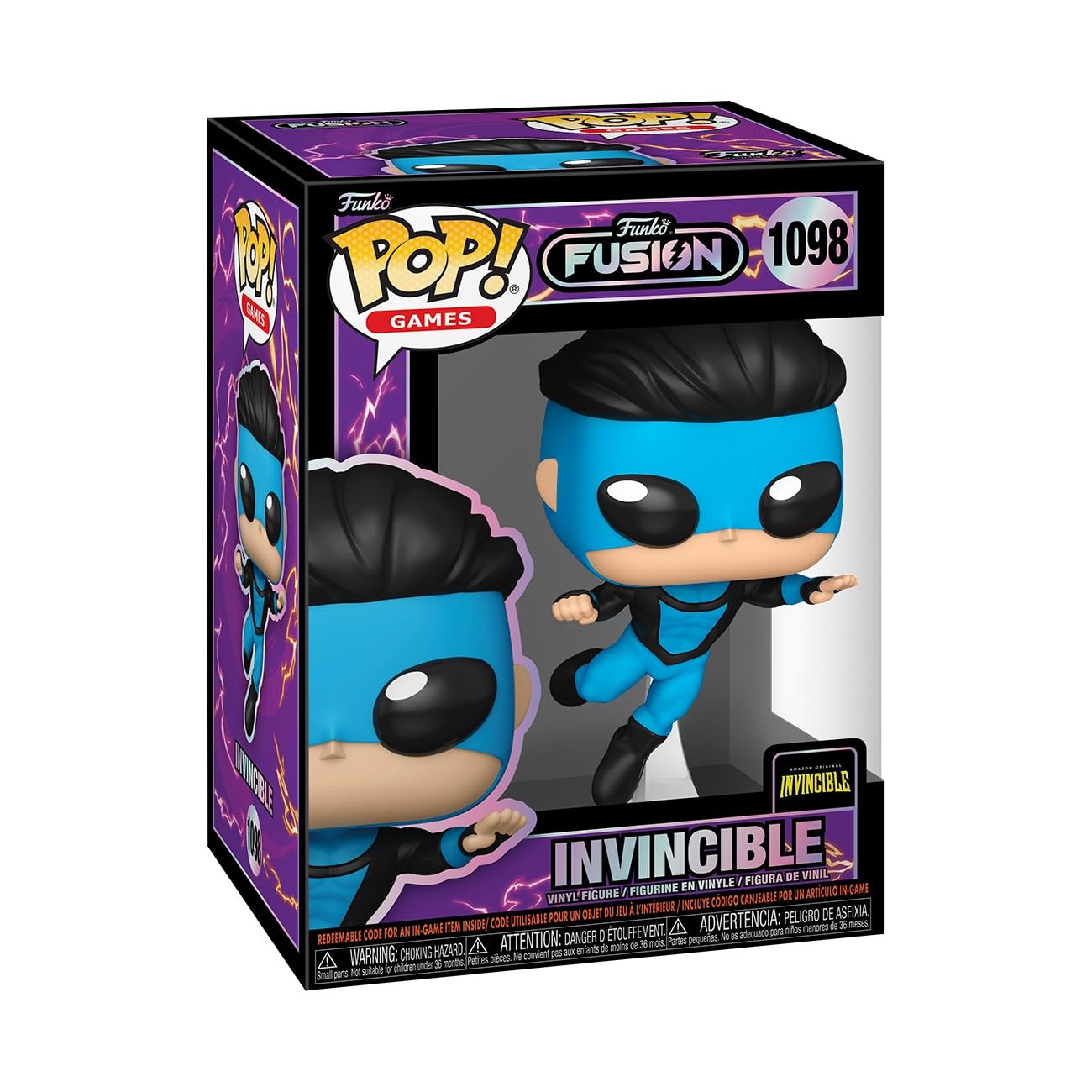 Amazon.com: Funko Pop! TV: Fusion - Invincible - 1/6 Odds for Rare